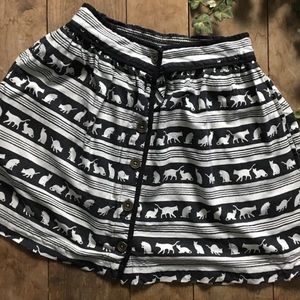 Urban Outfitters Cat Skirt
